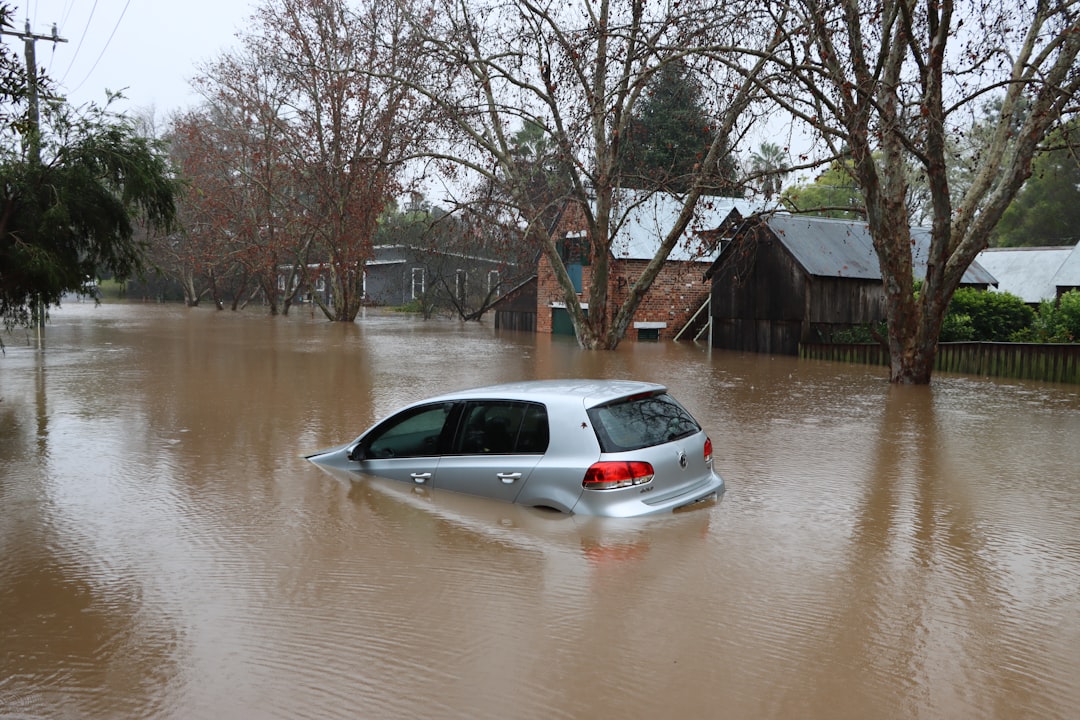 Photo Flooded street